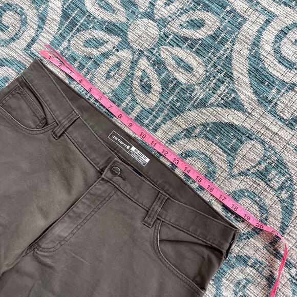 Carhartt Men's Relaxed Tapered Rigby Canvas Jogger Pants - Size 38 - Picture 6 of 9